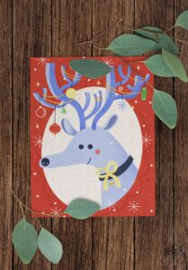 Read more about the article Deer Christmas Card