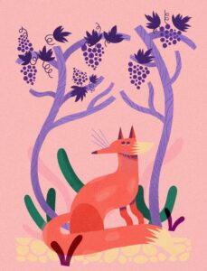 Read more about the article The Fox and The Grape – Aesop’s fables